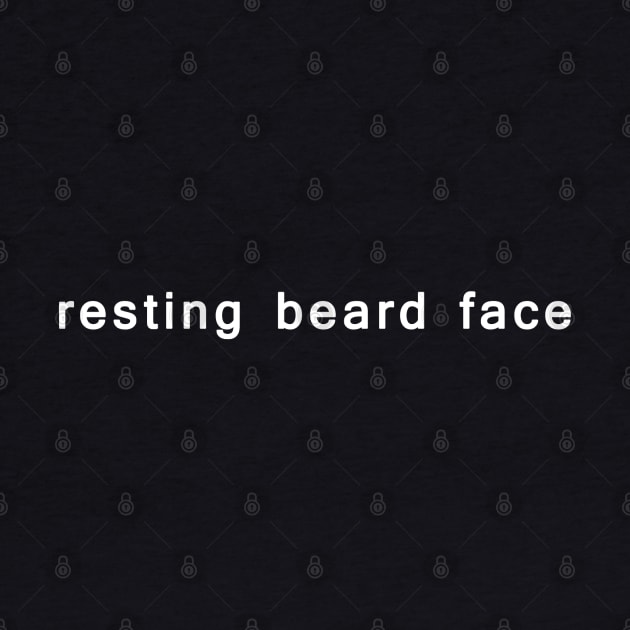 Resting Beard Face by ShootTheMessenger